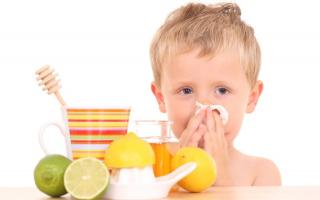 Простуда у ребенка старше года-трех